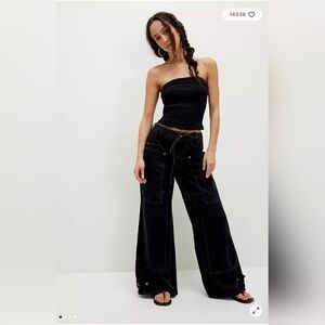 Free People - CRVY Outlaw Wide Leg Jeans, Size Medium, NWT